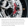 Windance 2pcs Universal Front Wheel Frame Sliders Aluminum Alloy Dart