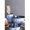 Riess, 0038-028, Bakemail Blue, Sippy Pot, 9 cm Diameter, Volume