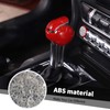 Jimen Compatible with Ford Mustang 2015-2023, 3PCS Gear Shifter Knob