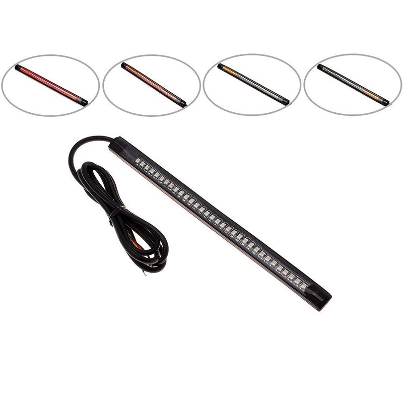 Alchemy Parts Universal LED Strip Rear Light with Integrated Indicators