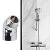 Shower Head Holder Handhold Shower Elbow Adapter Brass Adjustable Shower