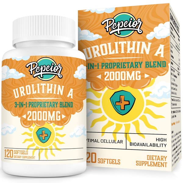 Pepeior Urolithin A Supplement 1 Bottle— 2000MG