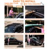 ZONETECH Soft Roof Rack Pads Heavy Duty, Use with or