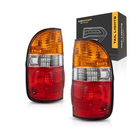 For 2001-2004 Toyota Tacoma Driver and Passenger Side Tail Light CAPA TO2800139C