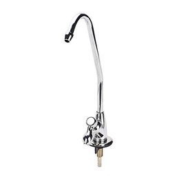 Qinlorgo Grifo de Filtro de Agua de Cocina, Grifo de Grifo de Cocina de aleación de Zinc de 1/4 '' Grifo de ósmosis inversa Cromado RO Filtro de Agua 