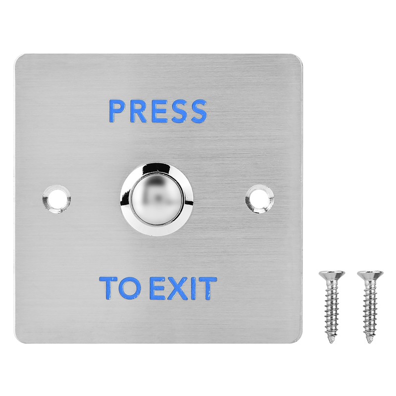 Stainless Steel Door Switch Door Exit Access Push Button Release