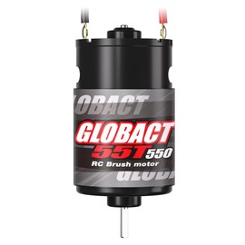 GLOBACT RC Motor 550 55T Brushed Motor for 1/10 TRX4 TRX6 Axial SCX10 I II III PRO Redcat Gen7 Gen8 V2 RC4WD D90 RC Crawler Car Upgrade Accessories