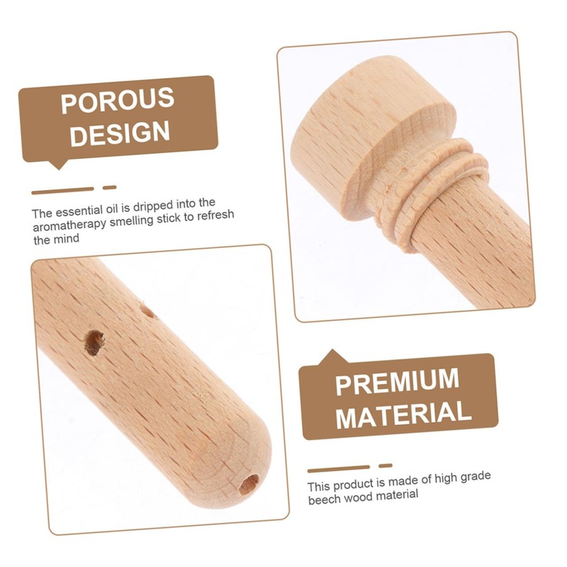 TOVINANNA 1set Nasal Aromatherapy Sticks for Essential Oils Includes Replacement