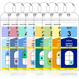 8 paquetes de etiquetas para equipaje de viaje y crucero de SEAVILIA para NCL, Princess, Carnival, Royal Caribbean y Celebrity Cruise Ships