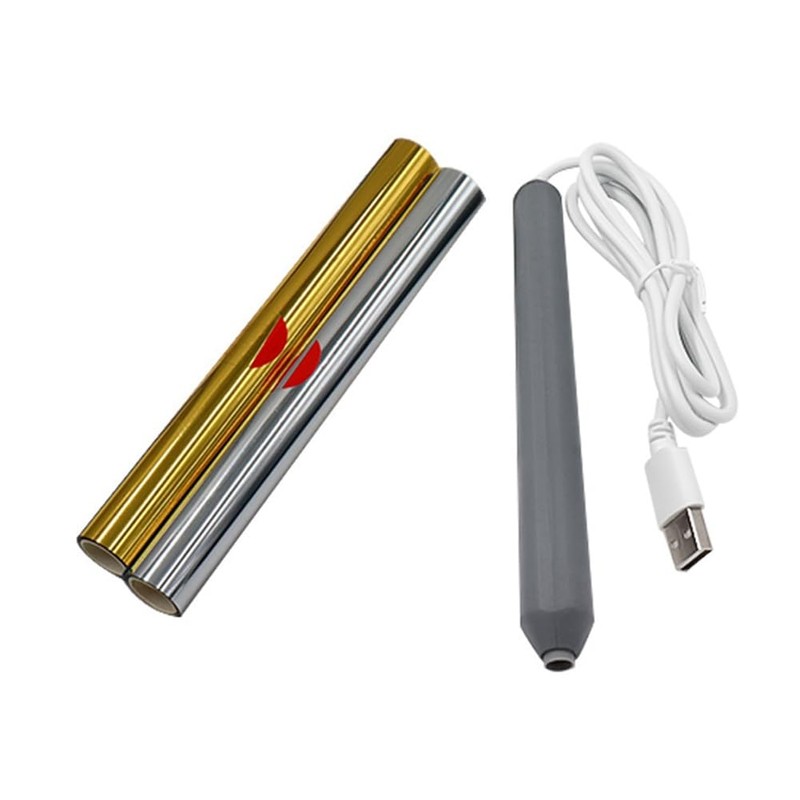 Daiilg Stamping Pen Hot Heated Foil Pens Set USB Heat