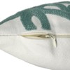 Alysheer Embroidered Lumbar Decorative Throw Pillow Cover 12"x 20", Classic