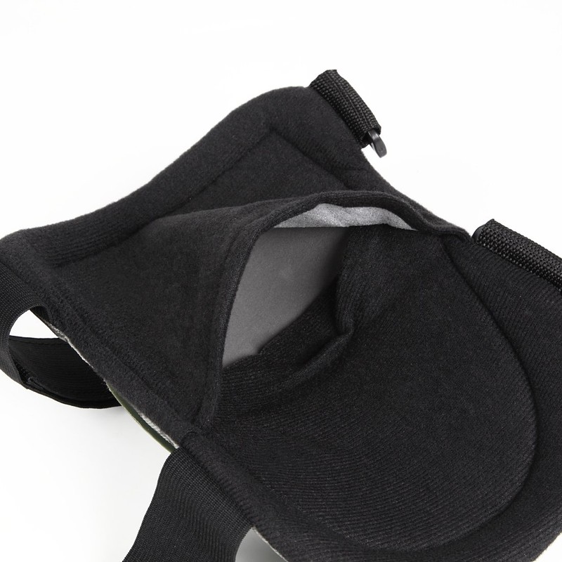 CarthageKing Elbow Knee Pat Set Survival Game Outdoor Sports (Black))