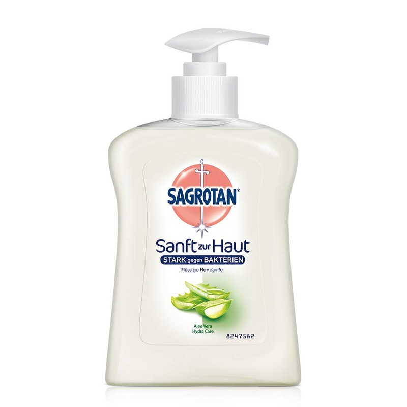 Sagrotan Aloe Vera Hand Soap Liquid Soap, 1-Pack, 250 ml