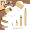 PATIKIL 12 Set M3 Hex Standoffs Brass, M3 x 7mm