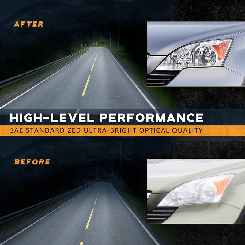WEELMOTO headlights for 2007 2008 2009 2010 2011 HONDA CR-V