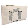Mr. & Mrs. Panda Koala Make-Up Bag Celebrate Yourself, White,