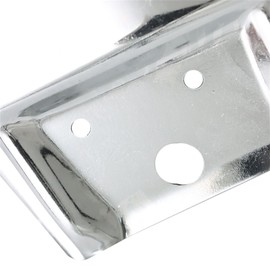 labwork Steel Chrome Front Bumper Impact Face Bar with Hole Replacement for 2007-2013 Silverado 1500 GM1002831 15941850