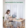 Topnaca Acoustic Panels for Walls, Ceilings & Doors, 6 Pack