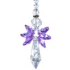 Rainbow Guardian Angel Crystal Suncatcher as Home/Car Decoration & Porch