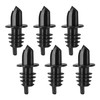 New Star Foodservice 48476 Plastic Liquor Free Flow Pourer Stopper,