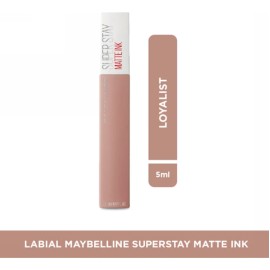 Maybelline Labial líquido Superstay Matte Ink 5ml, dura hasta 16H, alta pigmentación, no transfiere