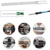 White Adjustable Temperature Electric Soldering Iron Heater 220V 110V 80W