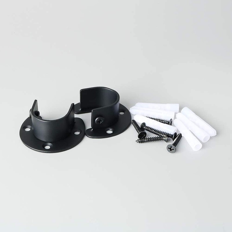 Sayayo Wardrobe Bracket Heavy Duty Stainless Steel Shower Rod Holder