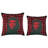 Che Guevara Revolution Rebel Red Throw Pillow