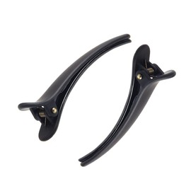 Large Hair Clips Hair Clips Hair Stylers (2 Pcs Black) Set Large 12cm Professional Hair Clips for Men and Women to Support Daily Hair Styling