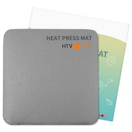 HTVRONT Heat Press Mat for Cricut: Heat Press Pad 11.5"x11.5" for Craft Vinyl Ironing Insulation Transfer, Double Sides Applicable Heat Mat for Heat Press Machines