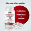 Probiticos Avanzados de Triple Accin (Probiticos Prebiticos Enzimas Digestivas) 60