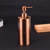 Soap Dispenser Copper 304 Stainless Steel Rose Gold Soap Bottle,