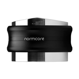 Normcore 58.5mm Coffee Distributor & Tamper, Dual Head Coffee Tamper Fits 58mm Portafilters, Double Sided Adjustable Depth, Espresso Hand Tampers, Black