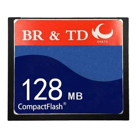 BR & TD Tarjeta de Memoria Flash compacta para cámara de Fotos de 128 MB