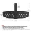 1000LBS Hitch Step with 2 inch Hitch Receiver＆Safety Reflectors for