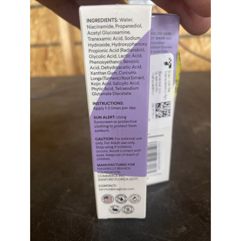 Evagloss 2 Pk Dark Spot Wand Remover For Face, Hyperpigmentat