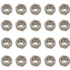 Hot Racing SXTF14NSS M1.4 Stainless Steel Hex Nut 20 Pieces