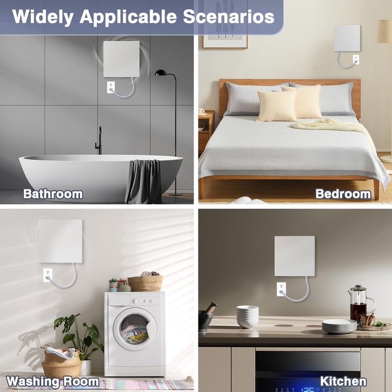 Bathroom Exhaust Fan,6 Inch Small Compact Window Exhaust Fan,Wall Mount