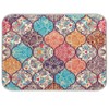 Dish Drying Mat for Kitchen Colorful Boho Moroccan Absorbent Heat