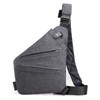 MAXTOP Anti Theft Crossbody Bag for Women Men Multi-Pocket Travel