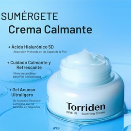 Torriden DIVE IN Hyaluronic Acid Soothing Cream 100ml (3.38 fl.oz.) | Revitalizing facial care for sensitive and dry skin | With hyaluronic acid, pant