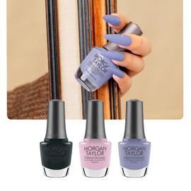 Morgan Taylor Fall In Frame Collection Value Packs - Fall Nail Polish, Lacquer Nail Color, Long-Lasting Nail Polish (3 Pack #1, 15mL)