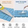 Goovilla Plastic Interlocking Deck Tiles, 9 Pack Outdoor Patio Flooring,