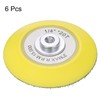sourcing map 3 Inch Hook and Loop Sanding Disc Pads
