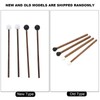 CYTGOUPER 4PCS Steel Tongue Drum Mallet, Child Rubber Mallet,6.5in Rubber