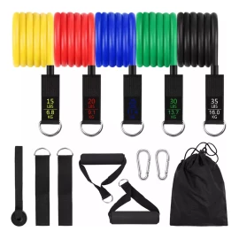 Shendy Vendy Bandas Elásticas De Resistencia Ejercicios Kit De 11 Piezas