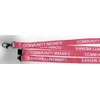 1 Pink Community Midwife Printed Midwifery Safety Breakaway Lanyard: Free