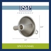 Stainless Steel Funnel - For Filling Narrow Jars and Bottles,