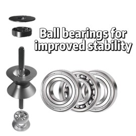 Will Like Diabolo with Ball Bearing, Diabolo Juggling Set with Diabolo Stick, Recreational Sports Diabolo, Perfect for Outdoor Sports (Yellow)