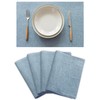 Demetex Reversible Placemat, Made of Fabric, Cotton, Linen, Stylish, Nordic